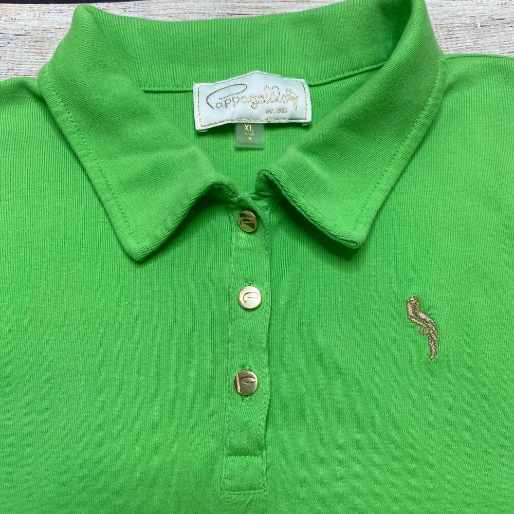 Pappagallo sleeveless Women's Polo shirt Size XL - Picture 5 of 8